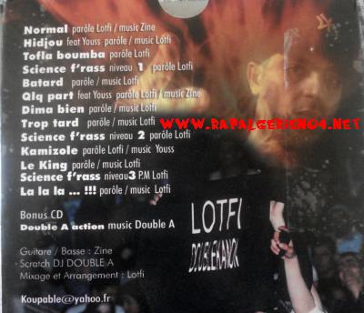 dernier ALBUMe de LOTFI DOUBLE KANON (pour l'instant bien sure) 
